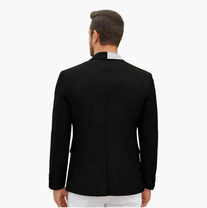 Herren Business Anzug Sakko Modern Slim Fit für Büro & festliche Anlässe