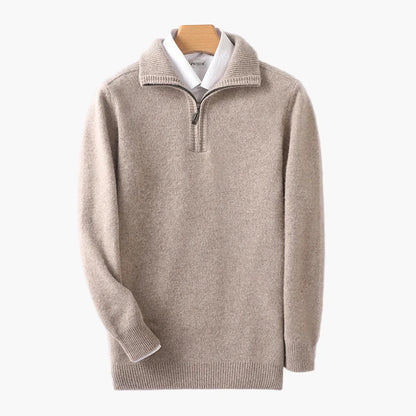 Herren Halbzip Strickpullover – Klassischer Komfort für Alltag und Freizeit