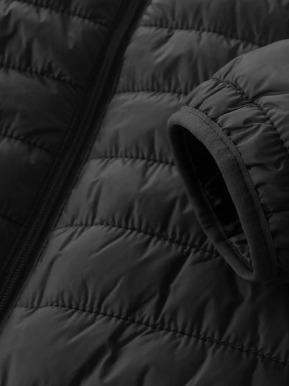Leichte Steppjacke mit Kapuze für Damen, verschiedene Farben