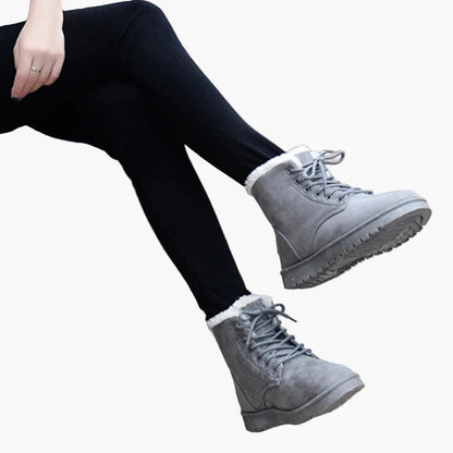 Damen Winter Stiefel mit Warmfutter – Modische Outdoor Boots für kalte Tage