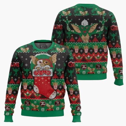 Herren Weihnachtspullover Gremlins Ugly Christmas Sweater – Lustiger Fanartikel für Weihnachten