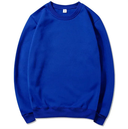 Unisex Langarm Sweatshirt Pullover Rundhalsausschnitt Freizeit