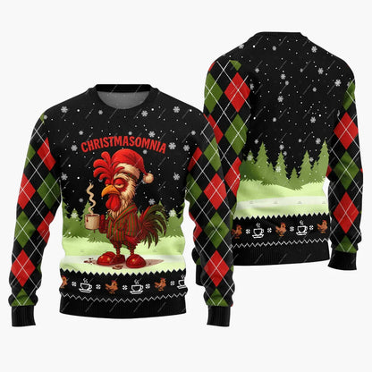 Herren Weihnachts-Pullover Ugly Christmas Sweater Jingle Balls Lustig Party
