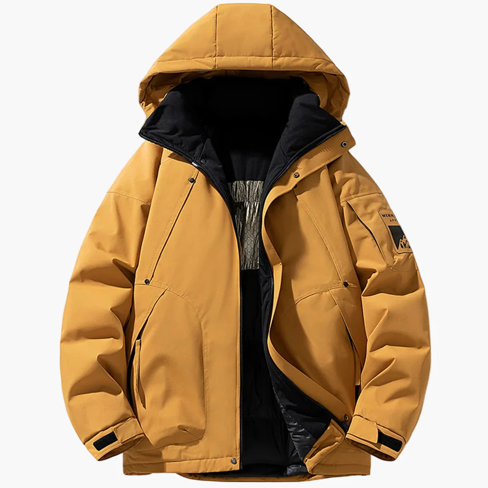 Herren Winter Outdoor Parka – Warme Kapuzenjacke für Alltag & Freizeit