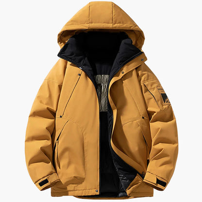 Herren Winter Outdoor Parka – Warme Kapuzenjacke für Alltag & Freizeit