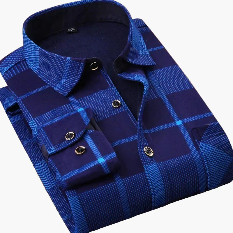 Herren Flanellhemd Kariert – Freizeit & Alltag – Klassischer Stil