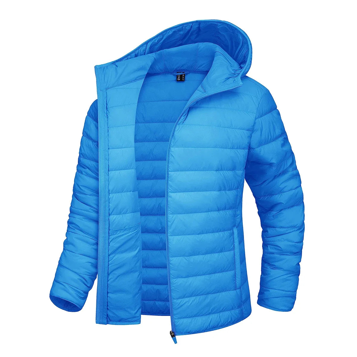 Steppjacke Damen mit Kapuze Leicht Übergangsjacke Casual Outdoor Jacke