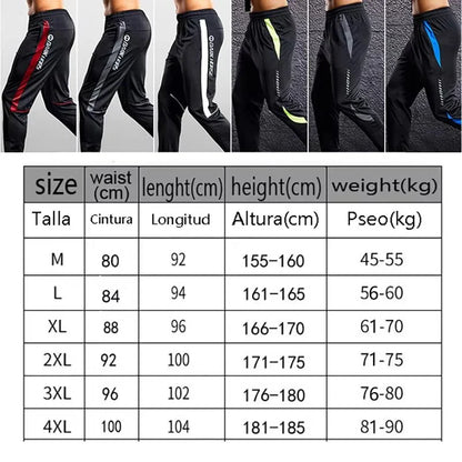 Herren Sport Trainingshose Schwarz mit Farbstreifen Jogginghose Elastischer Bund Reißverschlusstaschen