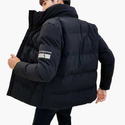 Herren Steppjacke Winter Casual Streetwear – Komfortabler Alltag & Freizeit
