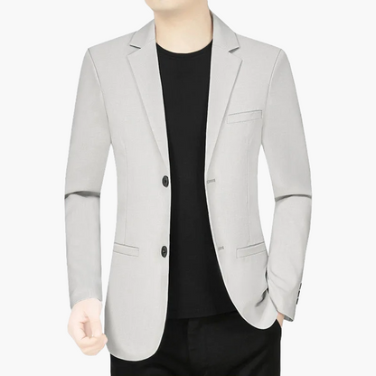 Herren Blazer Modern Business Casual – Eleganter Einreiher Sakko für Büro und Freizeit