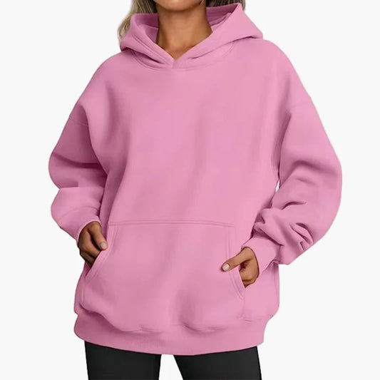 Damen Oversize Hoodie – Bequemer Kapuzenpullover für Alltag und Freizeit