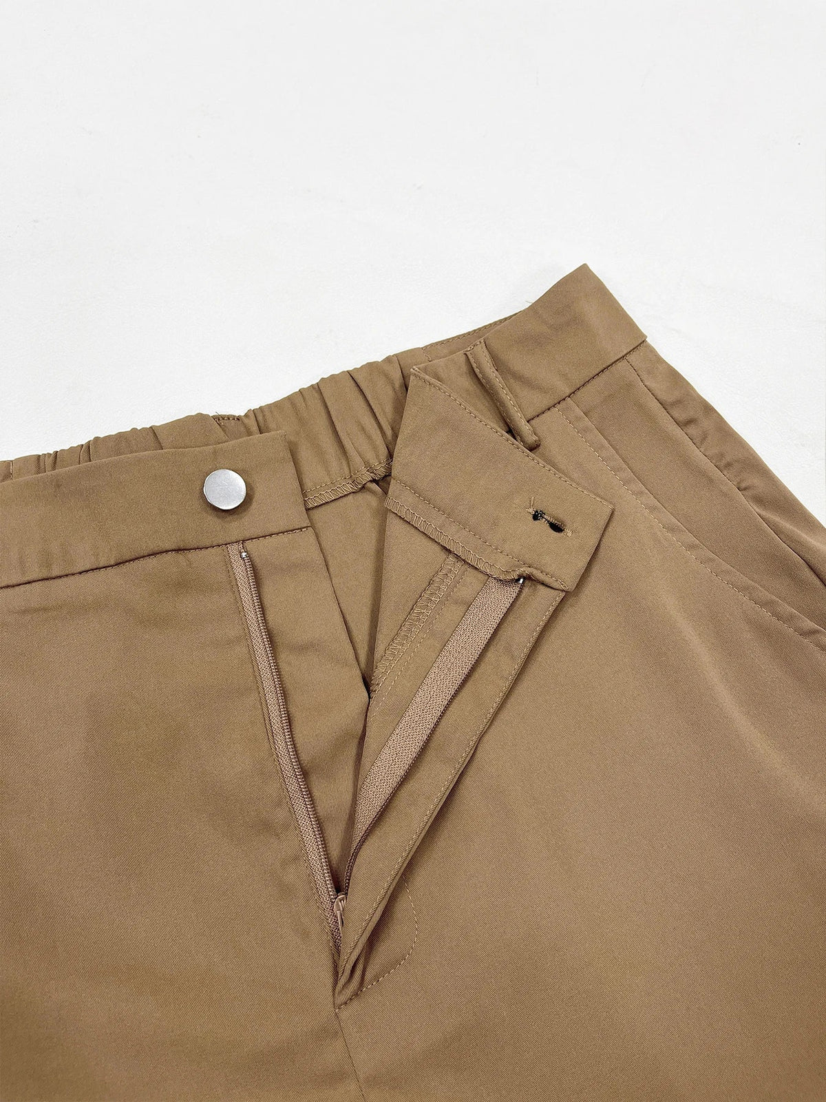 Damen Cargohose Weites Bein Hoher Bund Freizeithose