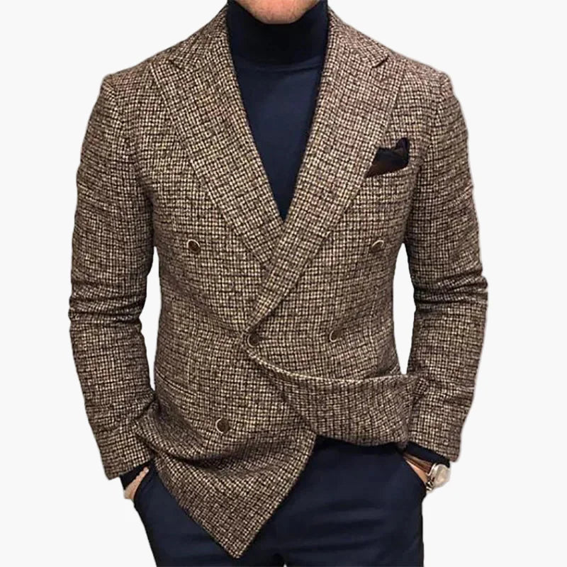 Herren Doppelreihiges Sakko – Moderner Business & Casual Blazer für stilbewusste Männer