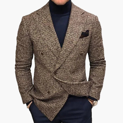 Herren Doppelreihiges Sakko – Moderner Business & Casual Blazer für stilbewusste Männer