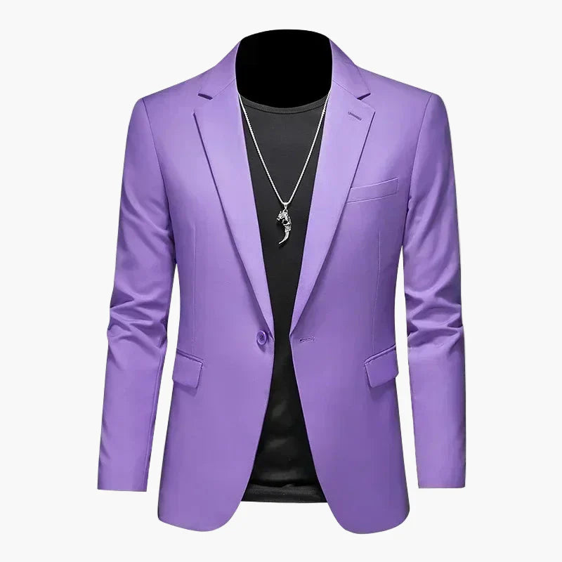 Herren Modernes Slim Fit Sakko für Business und Freizeit