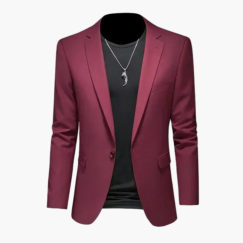 Herren Modernes Slim Fit Sakko für Business und Freizeit