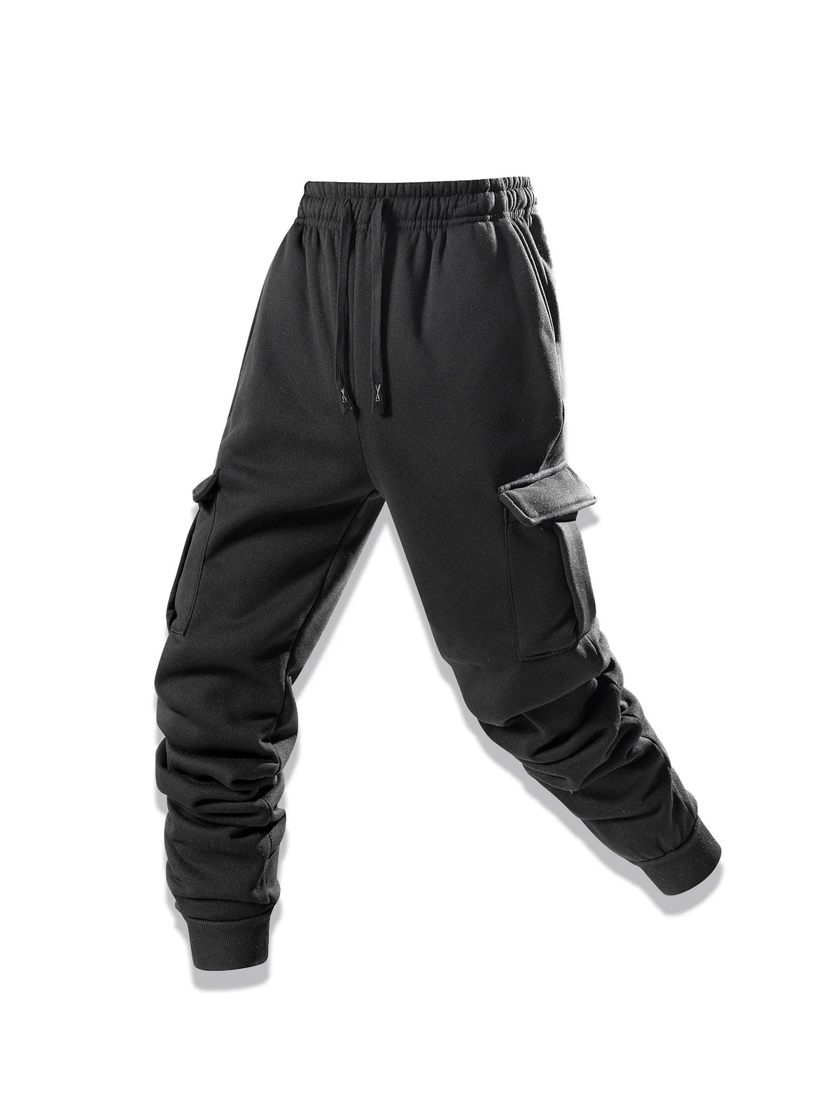 Unisex Cargo Jogginghose mit Taschen und Kordelzug