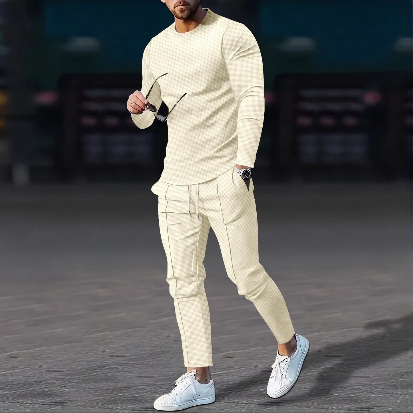 Henrik - Zweiteiliges Set für Herren mit Oberteil und Hose