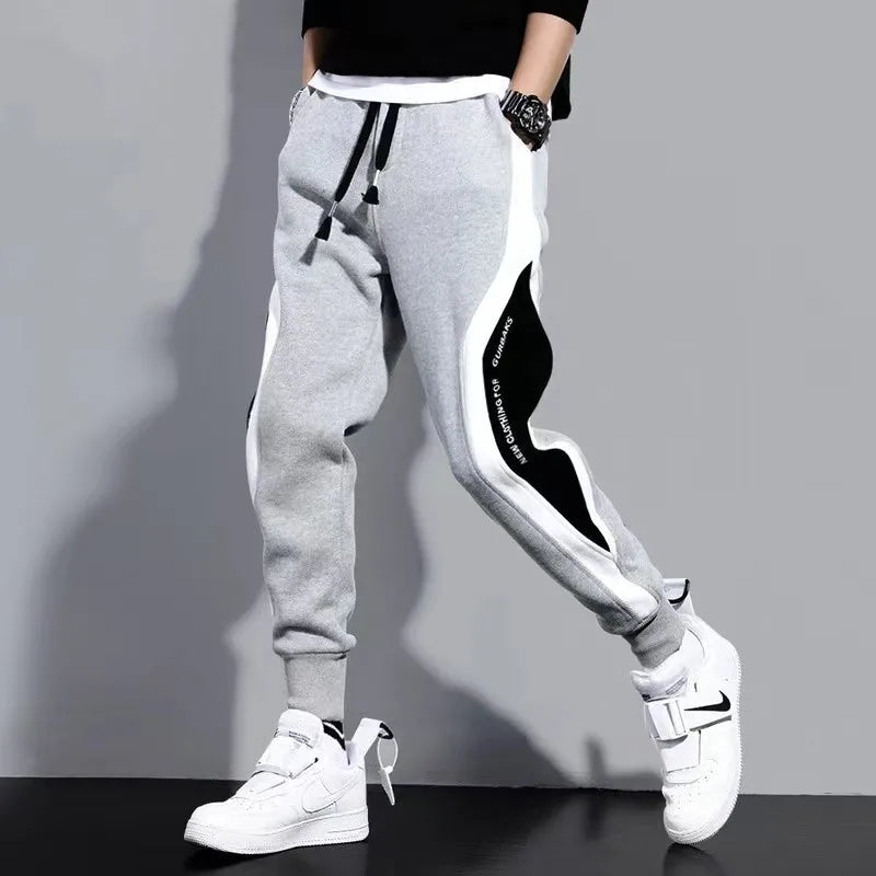 Herren Jogginghose Sweathose Sport Freizeit Hose mit Bündchen