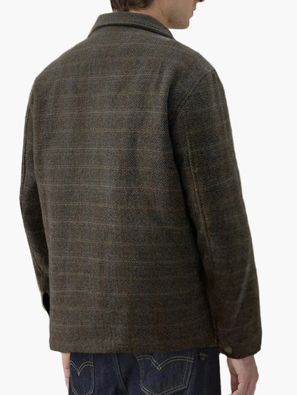 Herren Freizeitjacke im klassischen Veganer Woll-Look – Stilvolle Übergangsjacke für Alltag und Büro