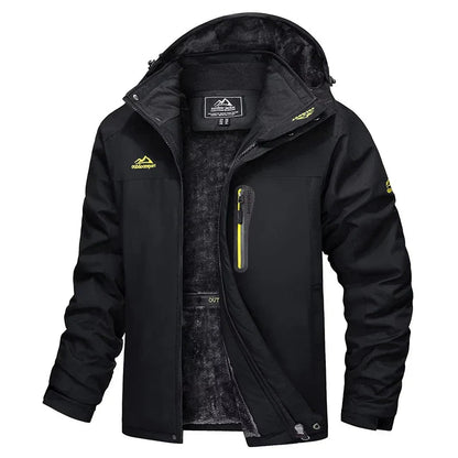 Jacke mit Kapuze und Reißverschluss