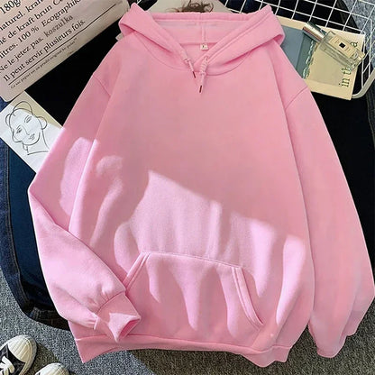 Unisex Basic Hoodie mit Kapuze und Kängurutasche – bequemer Kapuzenpullover