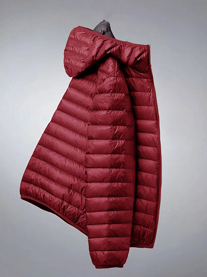 Leichte Steppjacke mit Kapuze für Damen, verschiedene Farben