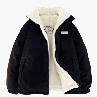 Damen Winter Steppjacke mit Stehkragen – Modischer Freizeitmantel für kalte Tage