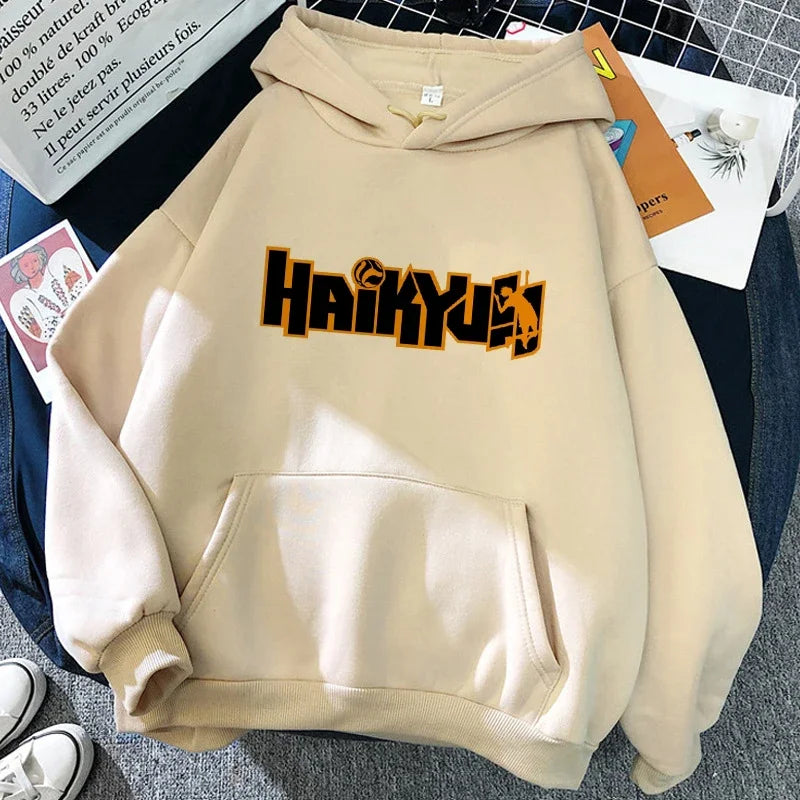 Unisex Kapuzenpullover mit Anime-Druck