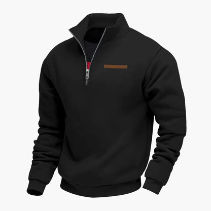 Herren Halbzip-Fleece Pullover – Bequemer Casual-Style für Reisen und Alltag