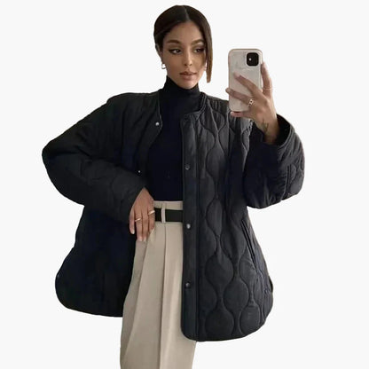 Damen Steppjacke Übergangsjacke Casual Modern