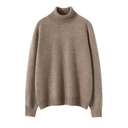 Damen Rollkragenpullover, langärmlig, weiches Material