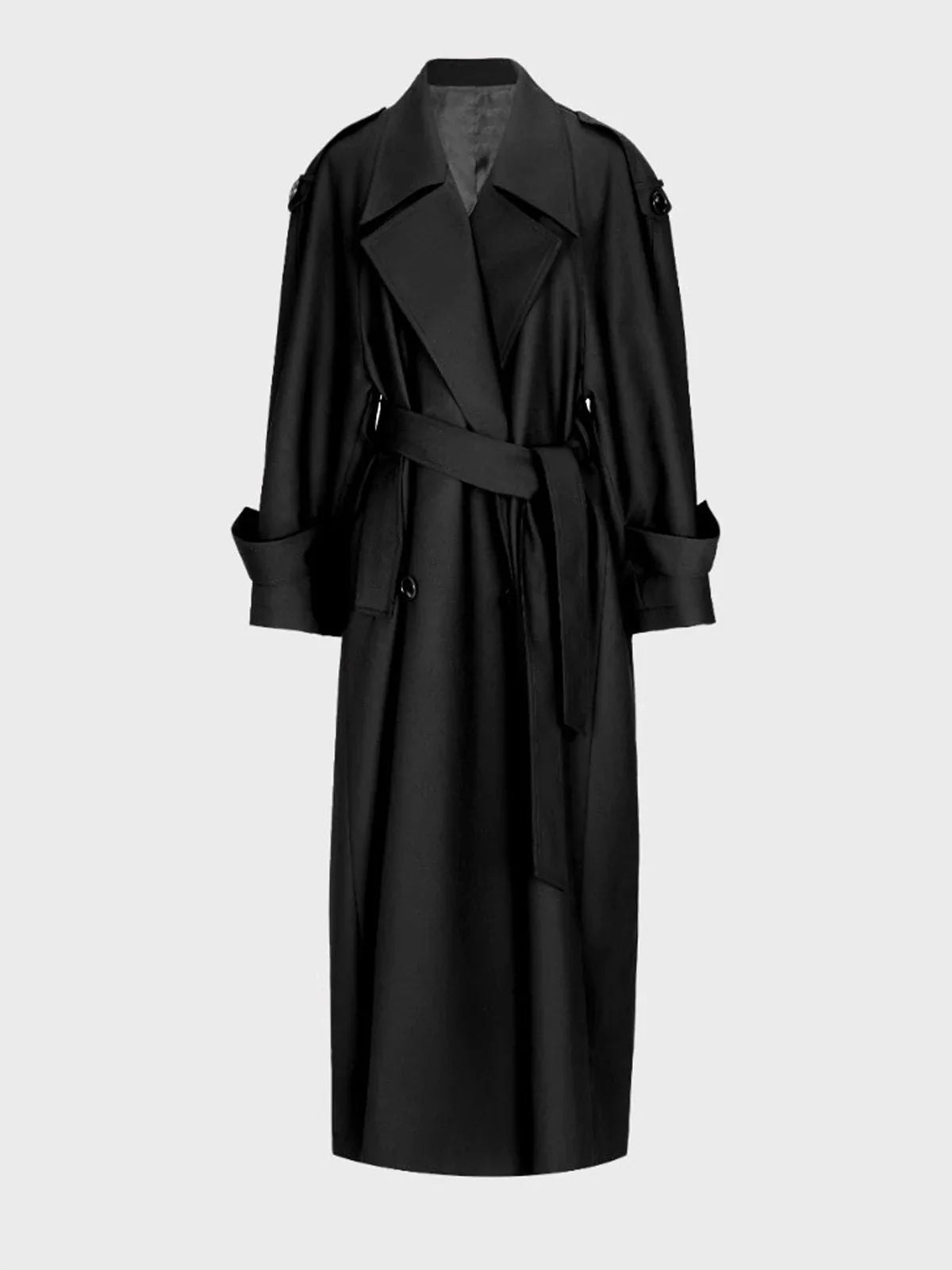 Trenchcoat für Damen mit Gürtel und Doppelreiher