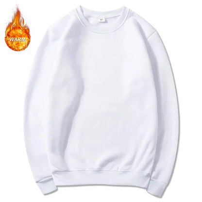 Unisex Langarm Sweatshirt Rundhals Basic Pullover in verschiedenen Farben