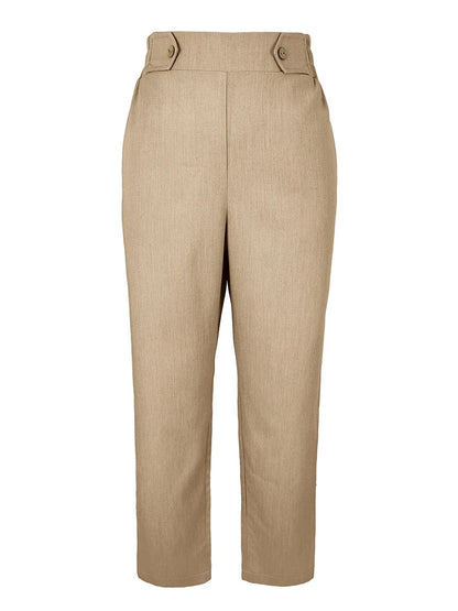 Damen Zweiteiler Set Ärmelloses Top und Weite Hose Freizeit-Outfit
