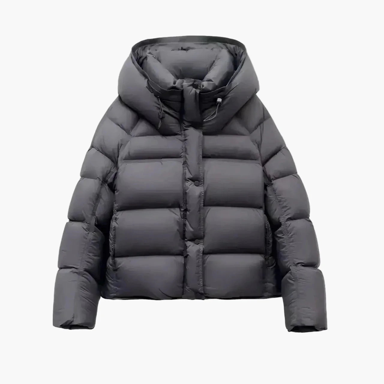Damen Steppjacke Winter Warm Pufferjacke mit Kapuze – Modischer Alltagsbegleiter