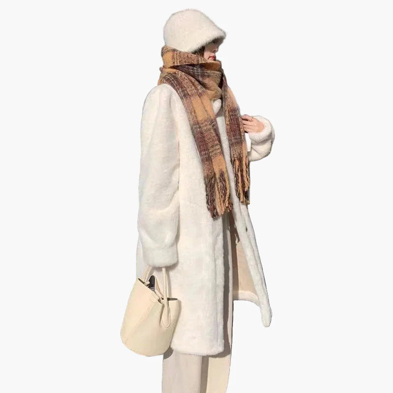 Damen Luxus Wintermantel Eleganter Klassischer Stil für Alltag und besondere Anlässe