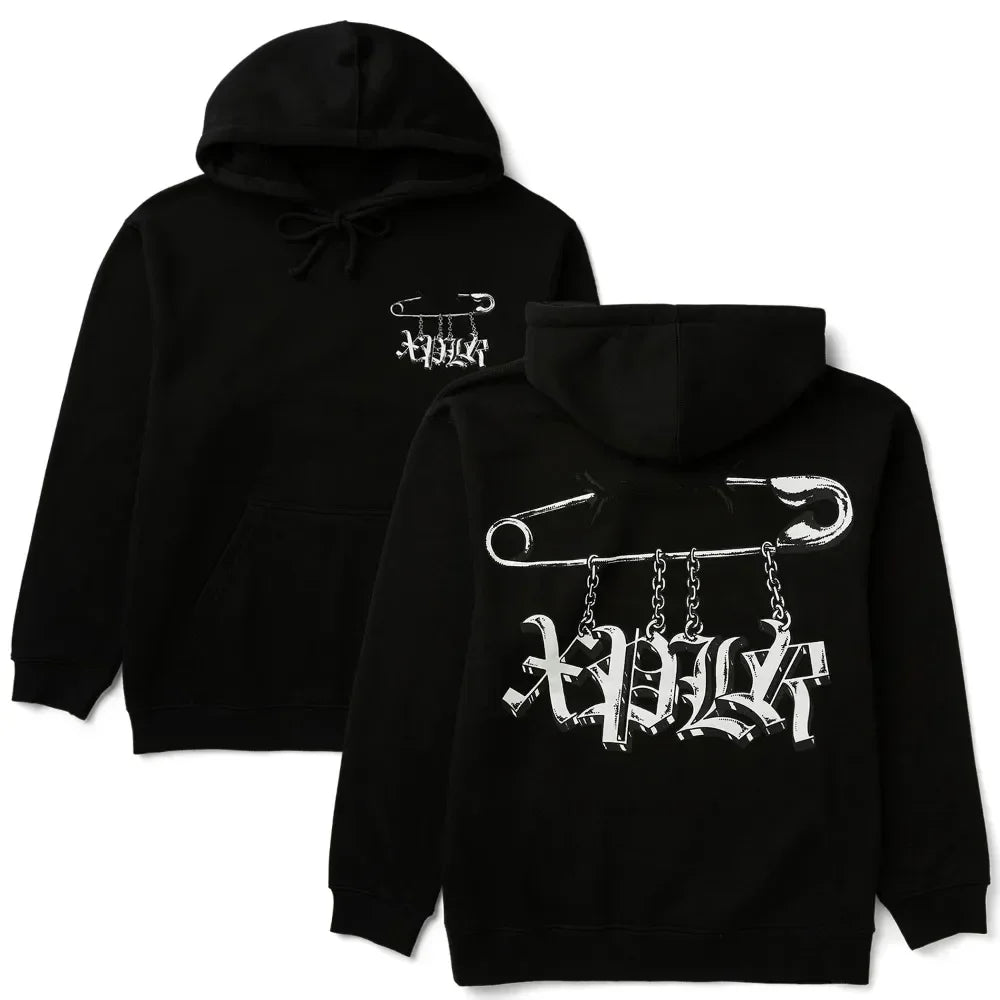 Unisex Kapuzenpullover mit Grafikdruck und Kängurutasche