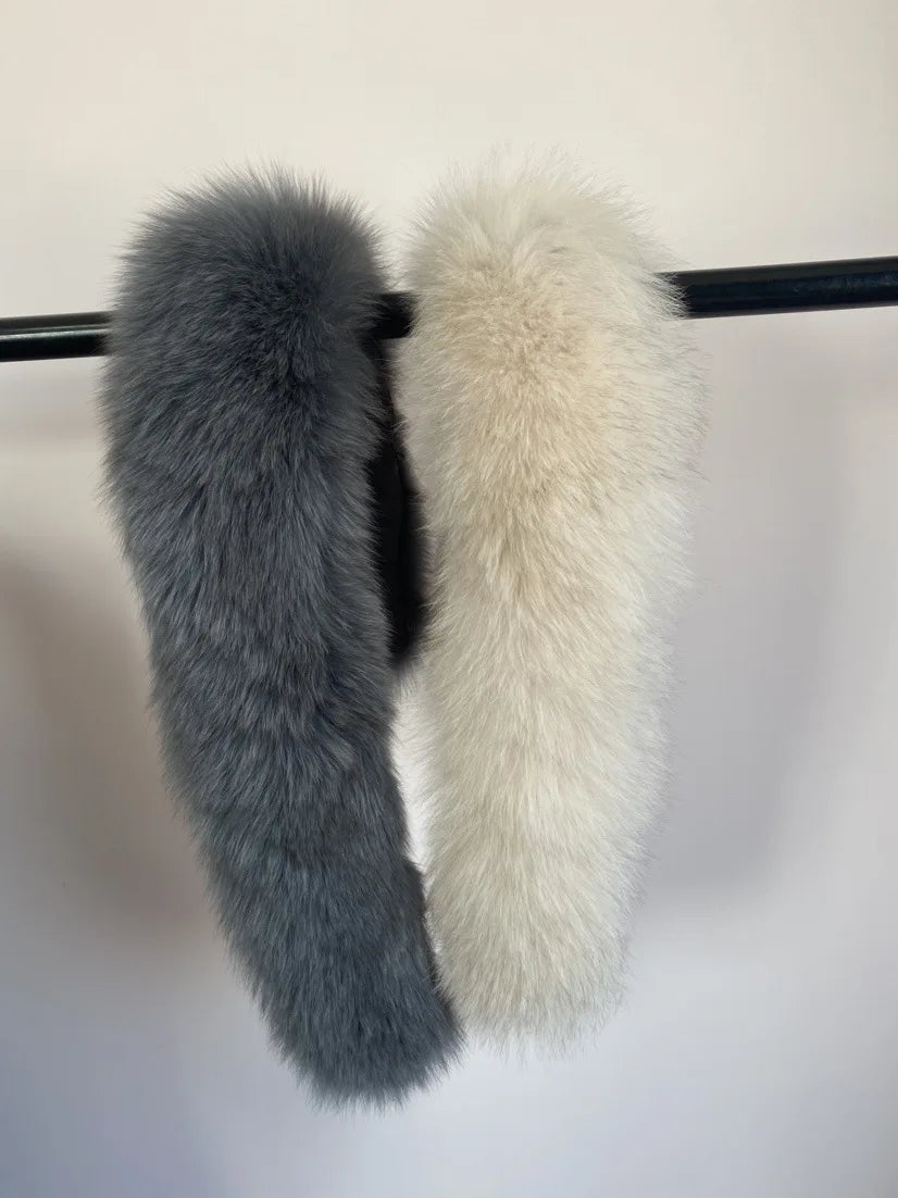 Damen Kurzmantel mit Kapuze und Fellbesatz Bindegürtel & großen Taschen