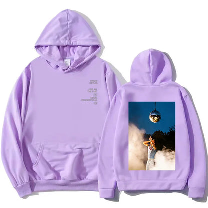 Unisex Kapuzenpullover mit aufgedrucktem Text und Motiv