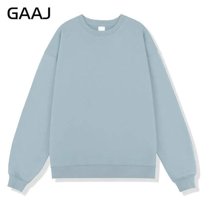 Unisex Langarm Sweatshirt Rundhals Basic Pullover