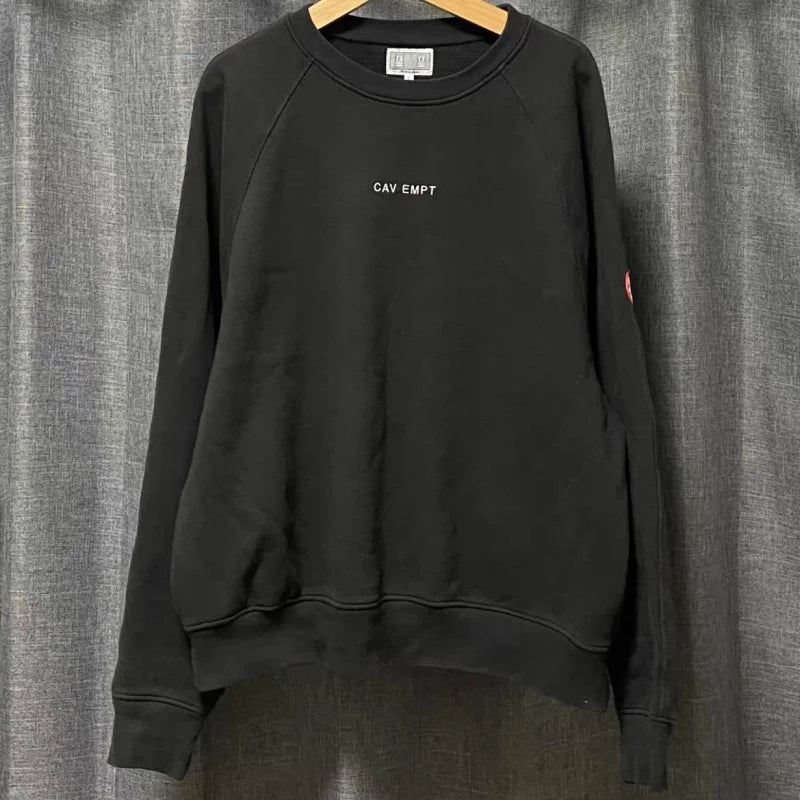 Unisex Langarm Sweatshirt Rundhalsausschnitt mit grafischem Aufdruck