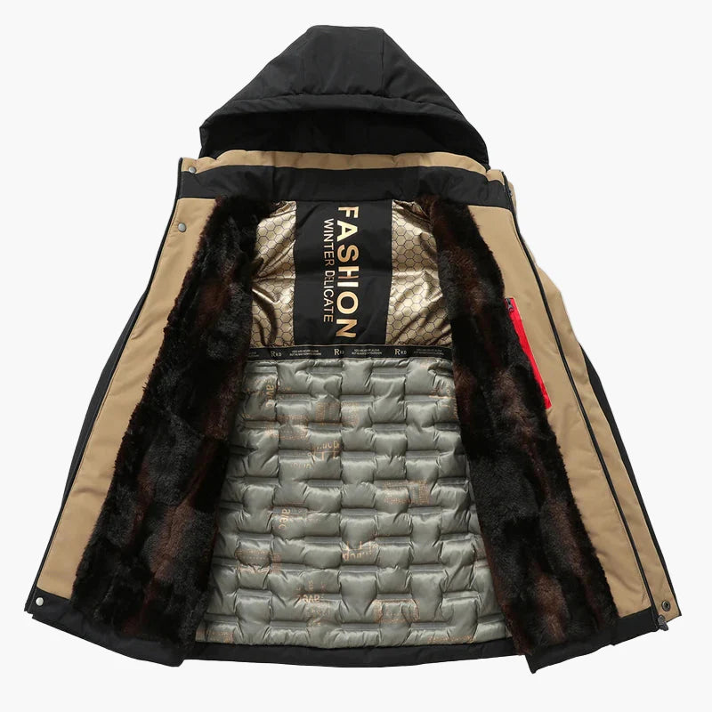 Herren Wintermantel mit Kapuze – Modischer Outdoor Parka für kalte Tage