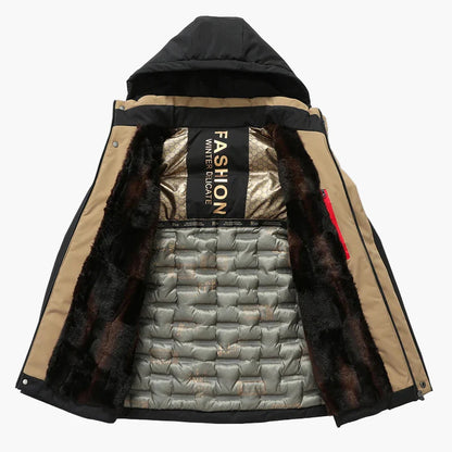 Herren Wintermantel mit Kapuze – Modischer Outdoor Parka für kalte Tage
