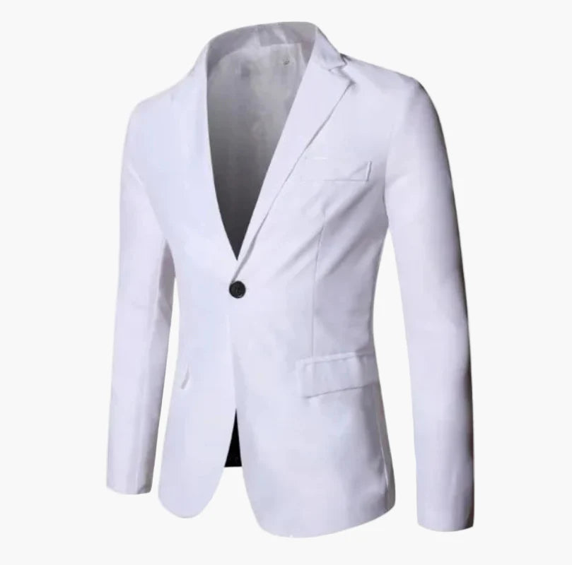 Herren Blazer Slim Fit Business Sakko – Modernes, Elegantes Jackett für Büro & Anlässe