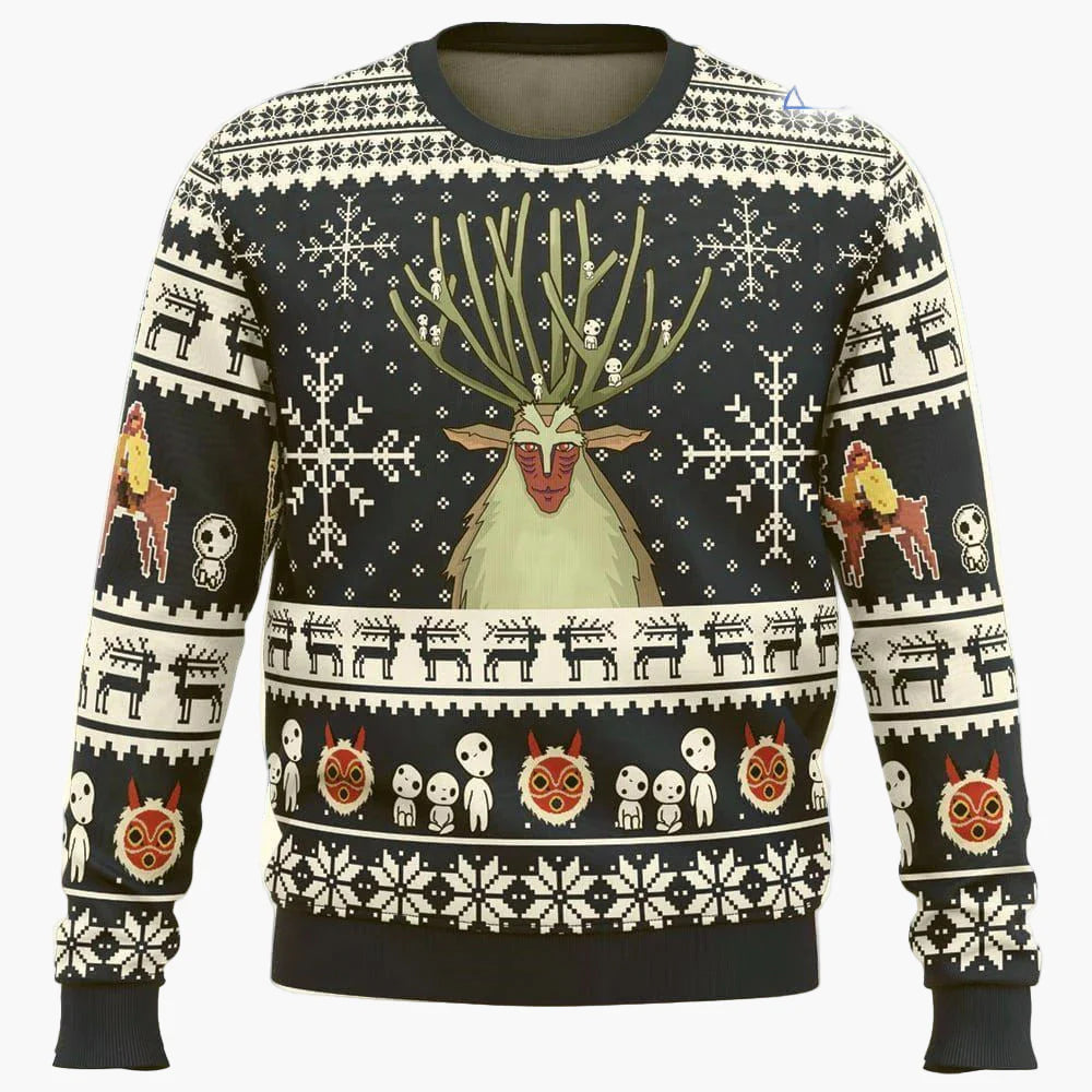 Herren Jägermeister Ugly Christmas Sweater – Festlicher Pullover für Weihnachten & Winterpartys