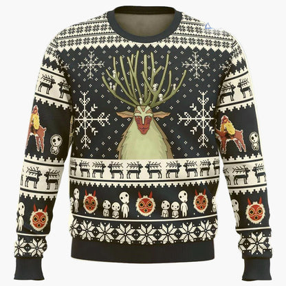 Herren Jägermeister Ugly Christmas Sweater – Festlicher Pullover für Weihnachten & Winterpartys