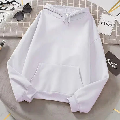 Unisex Basic Hoodie mit Kapuze und Kängurutasche – bequemer Kapuzenpullover