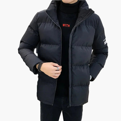 Herren Steppjacke Winter Casual Streetwear – Komfortabler Alltag & Freizeit