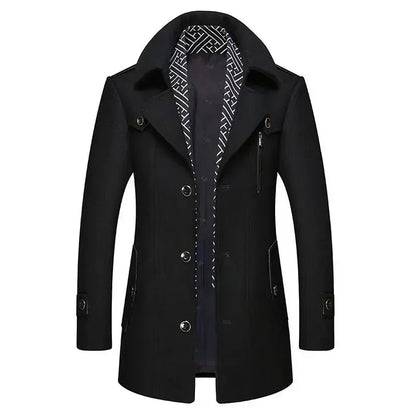 Herren Wintermantel Klassisch Modern – Eleganter Freizeit- und Business-Look